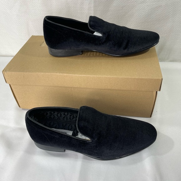Steve Madden Men’s Laight Velvet Slip On Loafer Shoes. Color Black. Size… - Picture 2 of 7